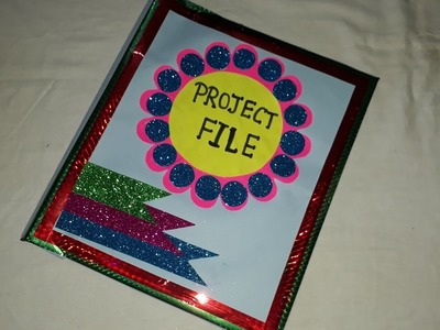 Project file cover decoration.Project file decoration.