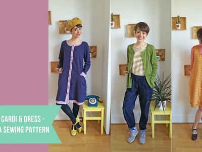 ✂ Pumkin Cardi and Cardi Dress - CocoWawa Sewing Pattern