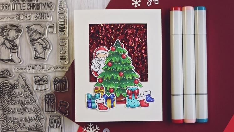 Secret Santa Shaker Card | My Favorite Things