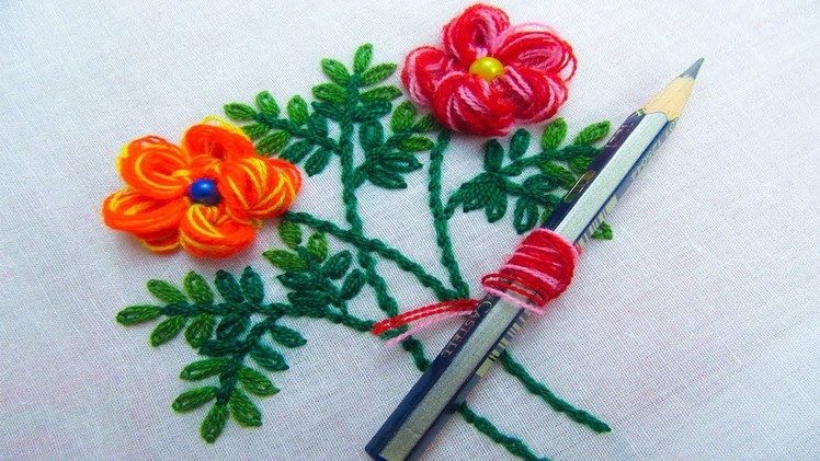 Sewing Hack with  Pencil, Hand Embroidery Amazing Trick