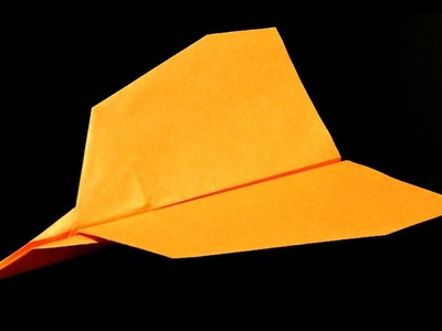 Slower glider (How to make a paper airplane, one of the best paper airplanes)