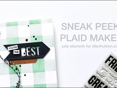 Sneak Peek: Plaid Maker - Hello, Monday 04.30.2018