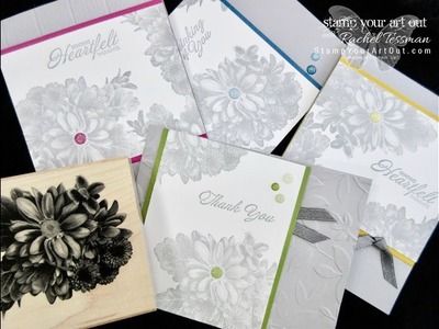 Stamp Your Art Out with Rachel: Simple Heartfelt Blooms Card & Big Shot Basics
