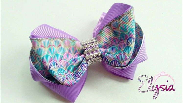 Borboleta Ribbon Bow ???? Tutorial ???? DIY by Elysia Handmade