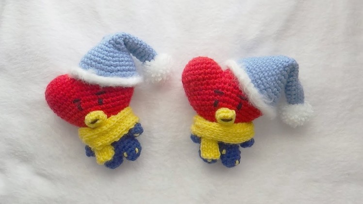 Christmas TATA BT21 Crochet Tutorial