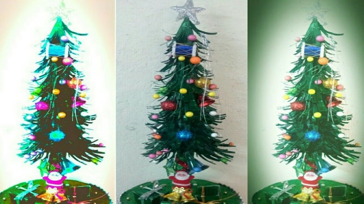 Christmas tree making at home | Xmas tree banane ka easy tarika | Diy Christmas craft