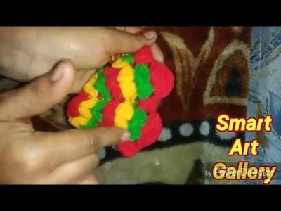 Colorful crochet poshak for laddu gopal Ji,size4.5