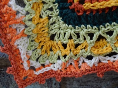 Crochet Blanket - Eve's Sunflowers - Part 11