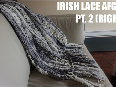 Crochet Impossible - Irish Lace Afghan Pt. 2 (RIGHTIE)