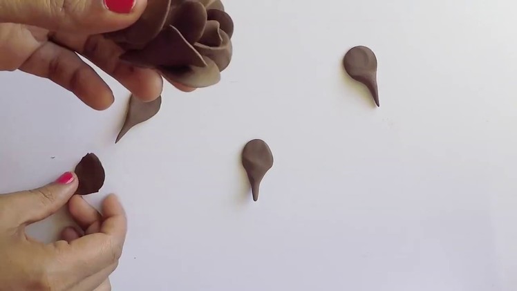 DIY Deco Clay Tutorial | How to make Pine Cone