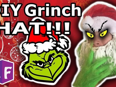 DIY Grinch HAT!!!!