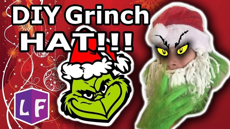 DIY Grinch HAT!!!!