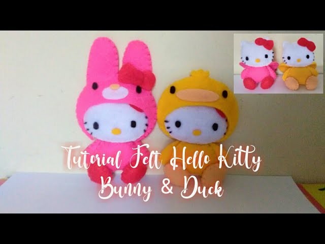 DIY | Tutorial Hello Kitty Bunny & Duck
