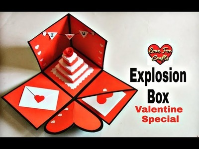 DIY - Valentine Gift Ideas | How to Make Explosion Box