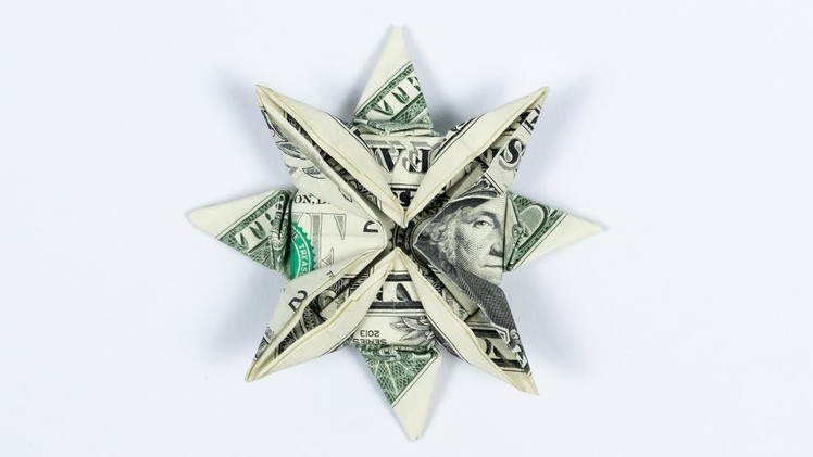 Dollar Origami Star ⭐️ Christmas origami DIY