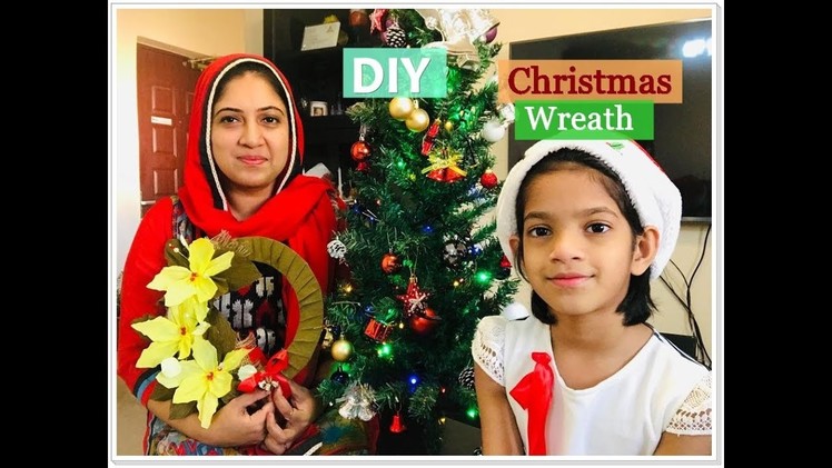 Easy DIY Christmas Wreath Ornament Tutorial |Malayalam