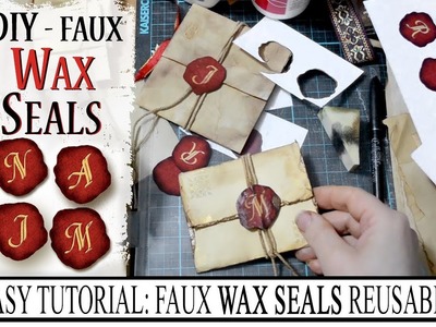 Easy Tutorial DIY Wax Seals, Reusable