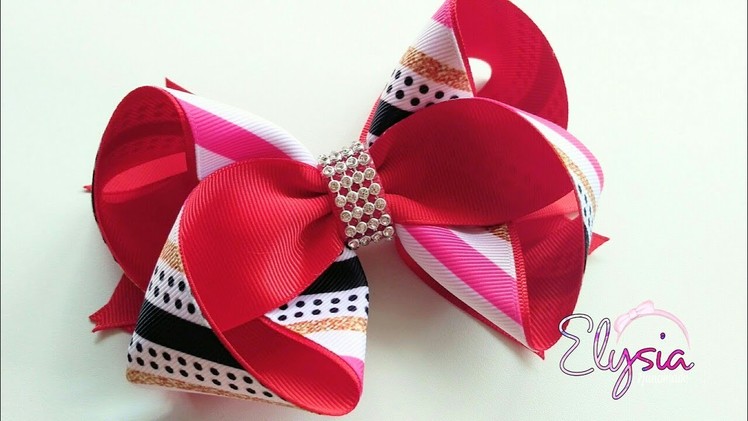 Exotico Ribbon Bow ???? Tutorial ???? DIY by Elysia Handmade