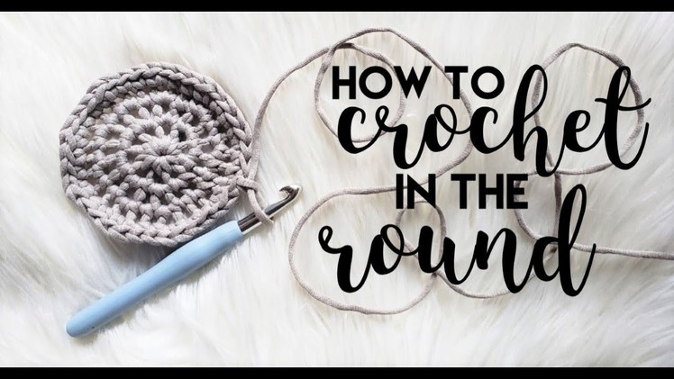 How to crochet in the round for ABSOLUTE beginners! | Tutorial | Kay Krochets