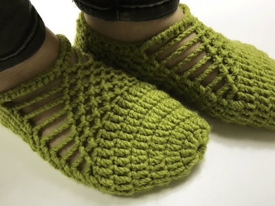 How To Crochet Pineapple Slippers (EASY TUTORIAL)