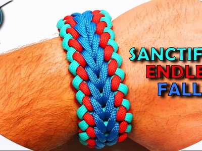 How to make Paracord Bracelet Sanctified Endless Falls DIY World of Paracord