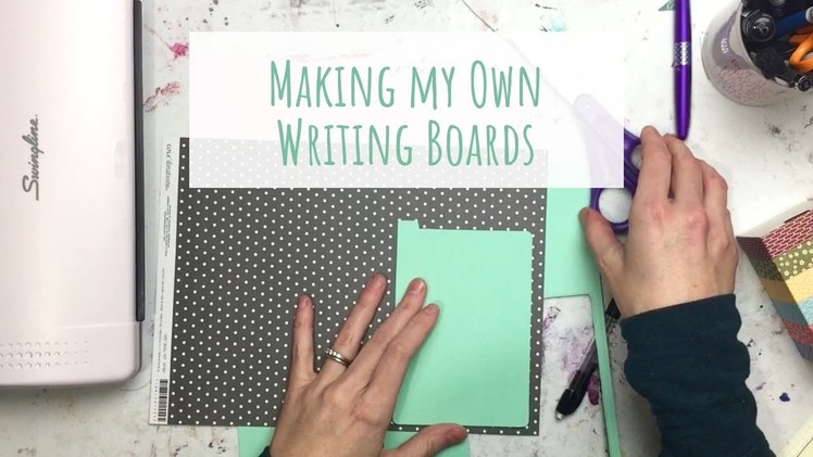 Making my Own Writing Boards | DIY Shitajiki