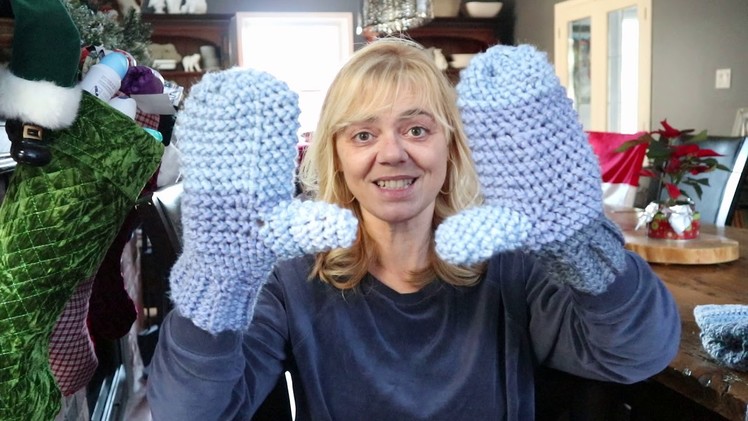 Crochet chat. I made mitts!!