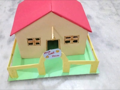 DIY Cardboard House At Home. | How To Make Cardboard House.