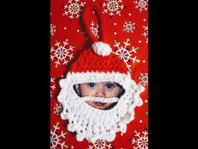 Ornament How To Make A Simple Wood Burned - Crochet Santa Picture Frame Ornament How To Make A Simple Wood Burned - Crochet Santa Picture Frame