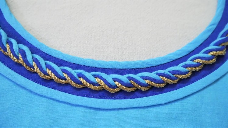 So Beautiful And Creative Neck Design Cutting And Stitching