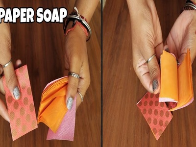 DIY PAPER SOAP||HOMEMADE PAPER SOAP||HOW TO MAKE PAPER SOAP AT HOME