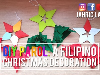 DIY Parol: A Filipino Christmas Decoration | How To Make A Parol by Jahric Lago