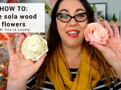 How to dye sola wood flowers