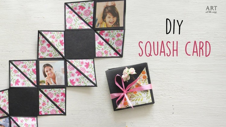 How to make a Squash Card | DIY Greeting Card | Gift Ideas