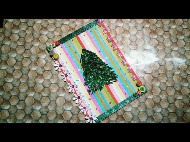 How to make Christmas card | Easy handmade | DIY