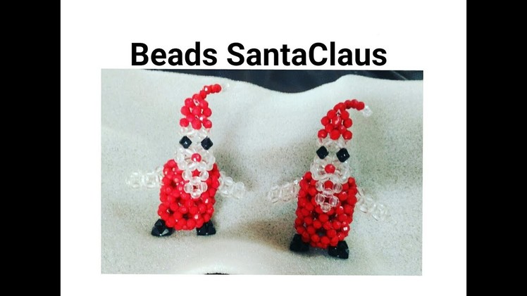 How to make Crystal beads Santa Claus | Nomi.Namita's crafts |