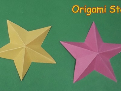 How To Make Easy & Simple Star.DIY.Handcraft.Origami Star. Flower.Paper  Craft.Handwork#151
