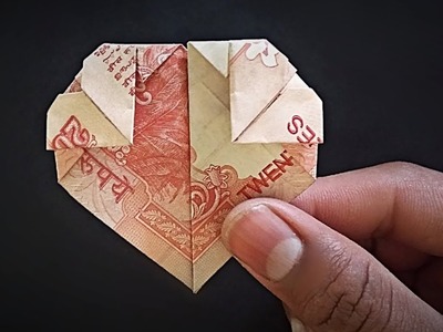 How to Make MONEY HEART (2 In 1) Origami❤️