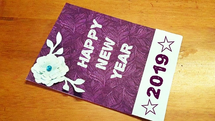 How to make new year card | new year pop up card | latest design handmade.