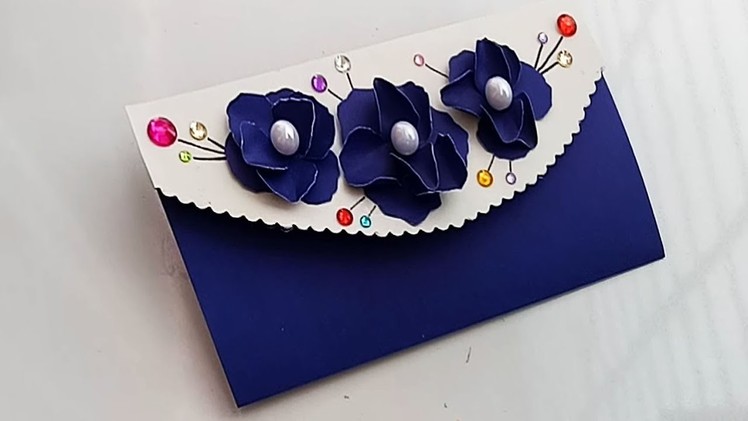 How to make new year card. Handmade New Year Card Idea. 