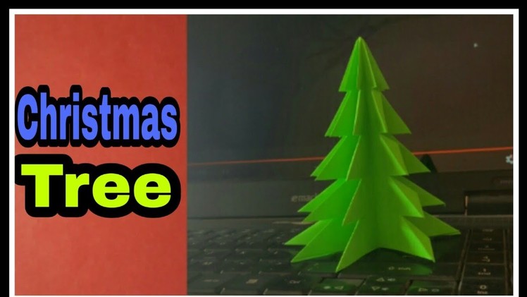 How to make paper Christmas Tree at Home | Origami Tree | Origami Christmas Tree | paper art.