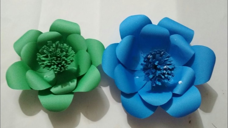 How to Make Paper Flowers Paper Flowers Step by Step