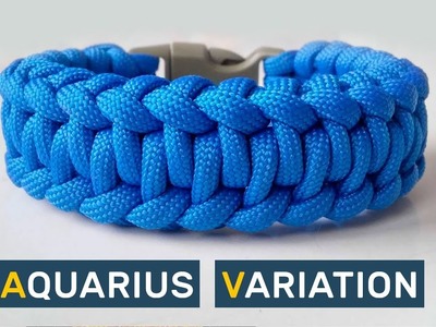 How to make Paracord Bracelet Aquarius Variation by CETUS