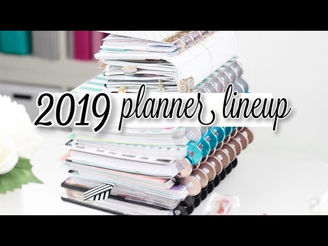 MY 2019 Planner LINEUP! How Many Planners Am I Using?? | At Home With Quita