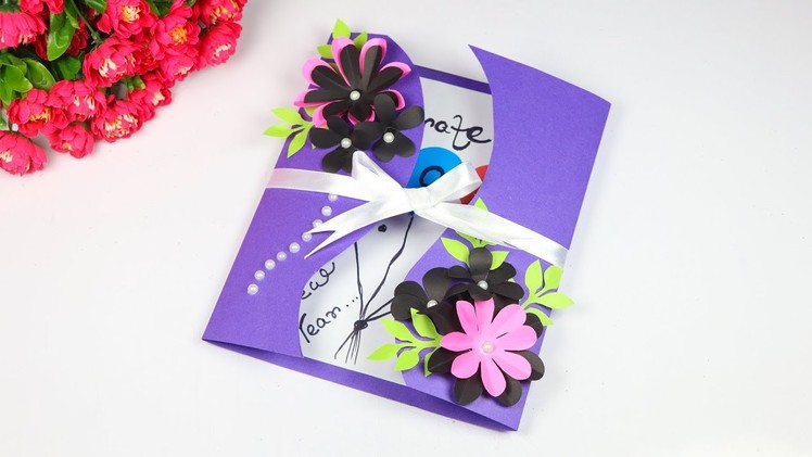 New year greeting card | How to Make Customized Greeting Card for New Year | New Year Card 2019