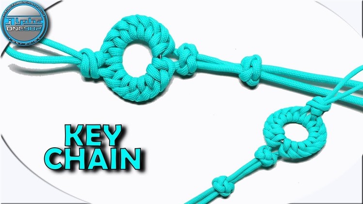 World of Paracord How to make Paracord Keychain Keyfob Bookmark Christmas Ornament Paracord Tutorial