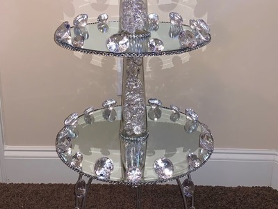 3 Tiered  Glam Table. Cupcake Stand