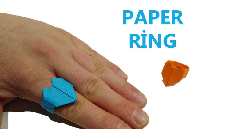 DIY Paper Ring | How to Make a Paper Ring