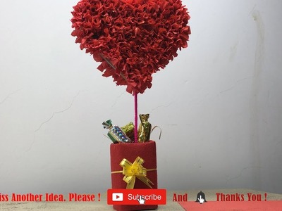 DIY Valentine's Day Gifts - How To Make 3D Paper Heart
