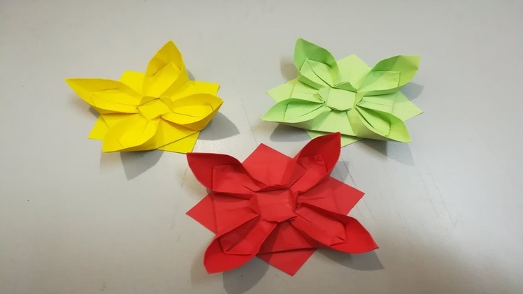 Easy Paper Flowers | How to make a paper flowers | DIY Paper Flower Decorations